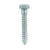 HILLMAN 1/2 in. x 3 in. L Hex Steel Lag Screw 50 pk Hot Dipped Galvanized