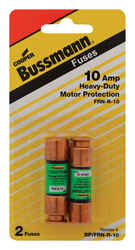 Bussmann 10 amps 250 volts Copper Dual Element Time Delay Fuse 2 pk