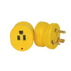 Camco Power Grip RV Electrical Adapters 1 pk