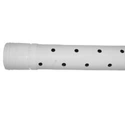 ADS 10 ft. L x 3 in. Dia. x 4.22 in. Dia. White Sewer and Drain Pipe