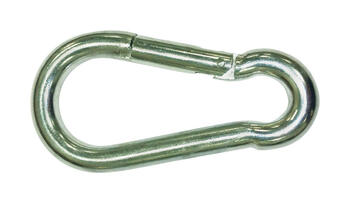 Baron 5/16 in. Dia. x 3-1/8 in. L Zinc-Plated Steel Spring Snap 280 lb.