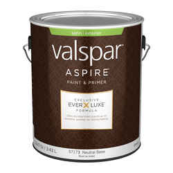 Valspar Aspire Satin Tintable Neutral Base Paint and Primer Exterior 1 gal