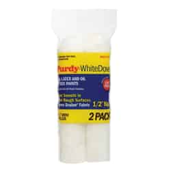 Purdy White Dove Dralon 6.5 in. W X 1/2 in. S Mini Paint Roller Cover 2 pk