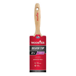 Wooster Silver Tip 2 1/2 in. W Flat Paint Brush