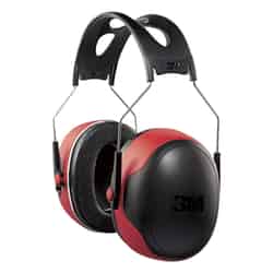 3M 30 dB Reusable Steel Earmuffs Black 1 pair
