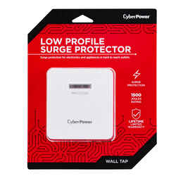 CyberPower 1500 J 2 outlets Surge Protector Wall Tap