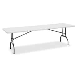 Living Accents 29-1/4 in. H x 30 in. W x 96 in. L Folding Table Rectangular