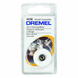 Dremel 1 in x 1 in. L x 1 in. Dia. Steel 1 pk Polishing Wheel