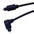 Monster Cable Just Hook It Up 12 ft. L Digital Optical Toslink Cable Digital Optical