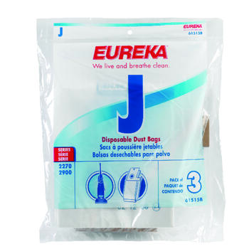 Eureka Vacuum Bag For Style J for Eureka upright 2270 and 2271 series, model 2901A, Ace No. 122879