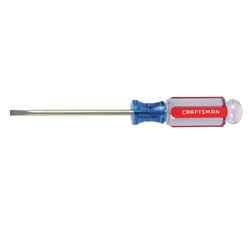 Craftsman 4 in. Slotted 3/16 Screwdriver Steel Red 1 pc.