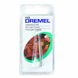 Dremel 1/8 in. Dia. Steel Engraving Cutter 1 pk