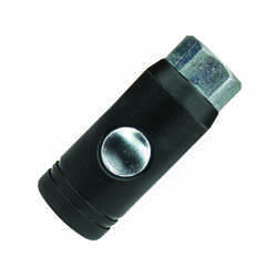 Tru-Flate Steel Safety Coupler 1/4 in. Female 1 1 pc