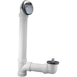 Keeney 1-1/2 in. Dia. PVC Bath Drain Roll Ball S40