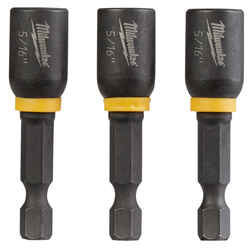 Milwaukee SHOCKWAVE IMPACT DUTY 5/16 inch drive in. x 1.875 in. L Heat-Treated Steel Nut Driver