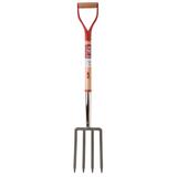 Ace  7 in. W Steel  4 tines Spading  Fork 