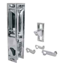 Prime-Line Chrome Steel Outdoor Patio Door Handle Set