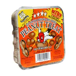 C&S Products Peanut Treat Assorted Species Wild Bird Food Beef Suet 11 oz.