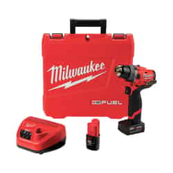 Milwaukee 12 V 1/2 in. Brushless Cordless Hammer Drill Kit (Battery & Charger)