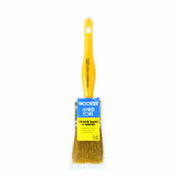Wooster Amber Fong 1 1/2 in. W Flat Brown China Bristle Paint Brush