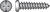 HILLMAN 1 in. L x 10 Phillips/Slotted Pan Head Steel Sheet Metal Screws 100 per box Zinc-Plate