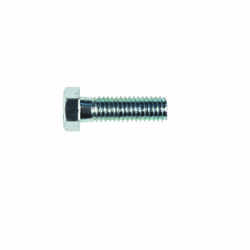 HILLMAN 3/8 in. Dia. x 1-1/4 in. L Zinc Plated Steel Hex Bolt 100 box