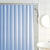 Excell 70 in. H x 72 in. W Glitter Shower Curtain Liner Light Blue