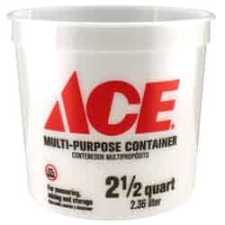 Ace Clear 2.5 qt. Bucket Plastic