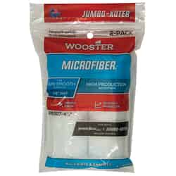 Wooster Jumbo-Koter Microfiber 4-1/2 in. W X 3/8 in. S Jumbo Paint Roller Cover 2 pk
