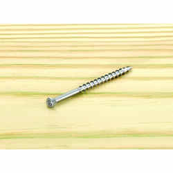 Starborn Deckfast No. 8 x 3 in. L Star Trim Head Deck Screws 250 pk Stainless Steel