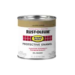 Rust-Oleum Stops Rust Gloss Sand Oil-Based Protective Paint 0.5 pt