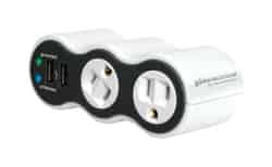 360 Electrical Surge Protector 918 J Black/White 2