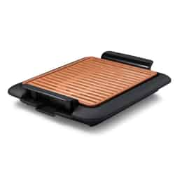 Gotham Steel As Seen on TV Black/Copper Aluminum Nonstick Surface Indoor Grill 224 sq. in.