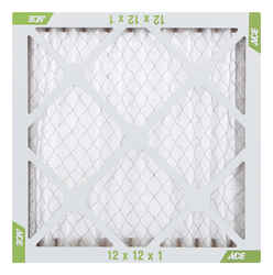 Ace 12 in. W X 12 in. H X 1 in. D Cotton 8 MERV Pleated Air Filter