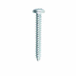 HILLMAN 1-1/4 in. L x 8 Phillips Zinc-Plated Sheet Metal Screws 100 per box Steel Pan Head