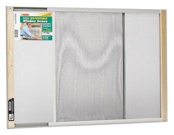 Frost King 21 To 37 in. W Adjustable Window Screen Steel