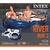 Intex River Run Blue/White Plastic Inflatable Float for Two