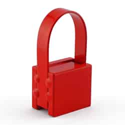 Master Magnetics 1 in. Ceramic Handle Magnet 25 lb. pull 3.4 MGOe Red 1 pc.