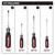 Milwaukee 6 in. L Phillips/Slotted Screwdriver Set 4 pc