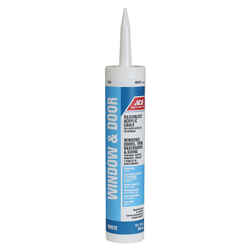 Ace White Siliconized Acrylic Window and Door Caulk 10.1 oz