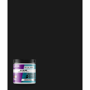 BEYOND PAINT All-In-One Matte Charcoal Acrylic Paint Water-Based 1 pt.