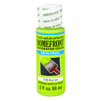 Homefront Satin Key Lime Hobby Paint 2 oz