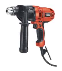 Black and Decker 1/2 in. Keyed Corded Drill 7 amps 800 rpm