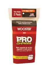 Wooster Pro Series Knit 6-1/2 in. W X 1/2 in. S Trim Paint Roller Cover 2 pk