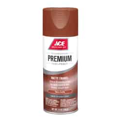 Ace Premium Matte Terra Cotta Paint + Primer Spray Paint 12 oz