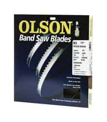 Olson 1/2 in. W x 0.02 in. thick x 1/2 in. W x 111 in. L Carbon Steel Band Saw Blade 4 TPI Hook