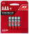 Ace AAA Alkaline Batteries 1.5 volts 4 pk Carded