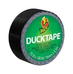 Duck Brand 180 ft. L x 0.75 in. W Black Duct Tape