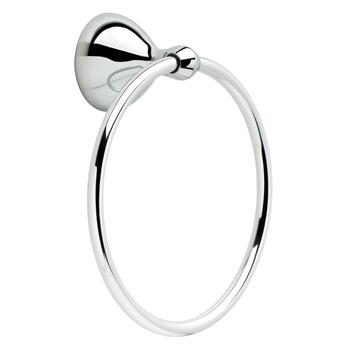 Delta Foundations Chrome Towel Ring Die Cast Zinc