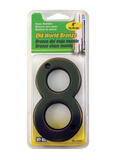 Hy-Ko 4 in. Metal Bronze Number Nail-On 8